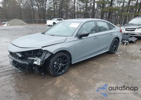 2026 Honda Civic Hybrid Sport/Sport Touring from USA, damaged, VIN 2HGFE4F87TH311717